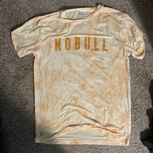 Nobull yellow tie dye men’s tee